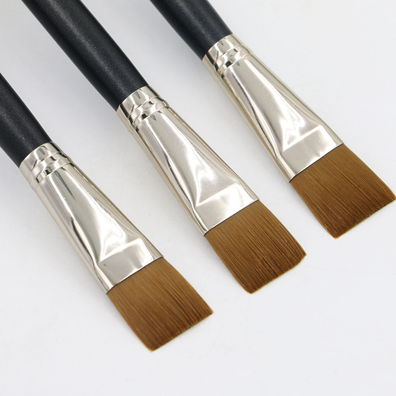 Woman Beauty Makeup - 【L】Platte vierkante foundationkwast Zachte haarconcealerborstel BB