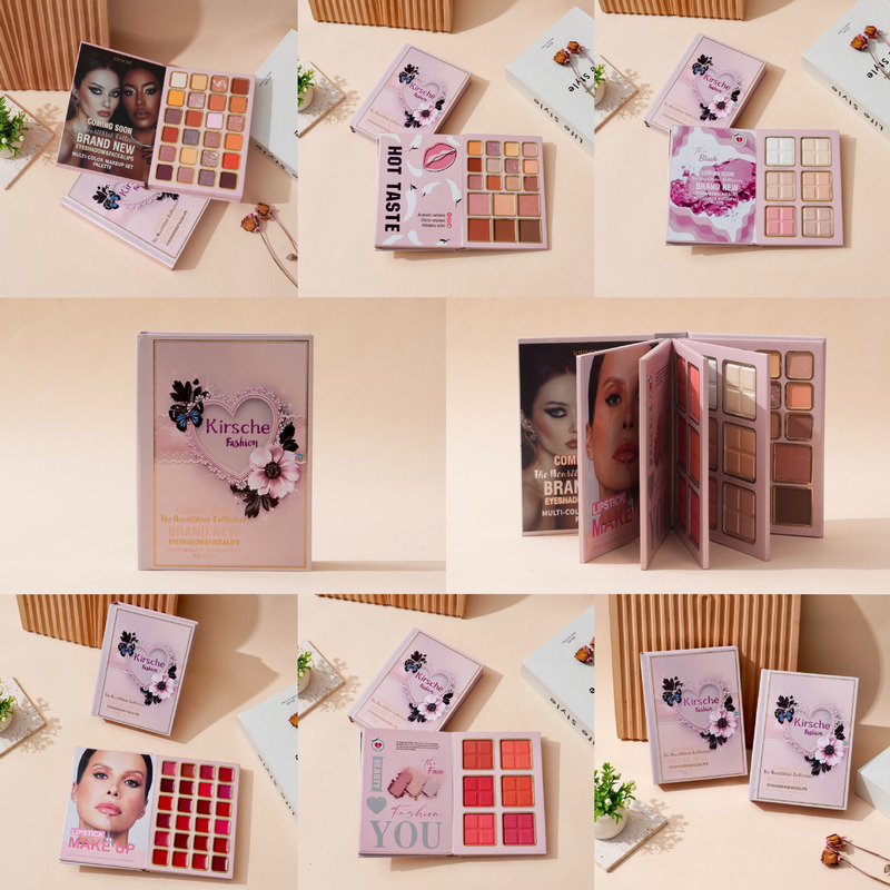 Beauty Book Makeup Kit - BOEK Make-up 5-laags boekbord Parelmoer Matte