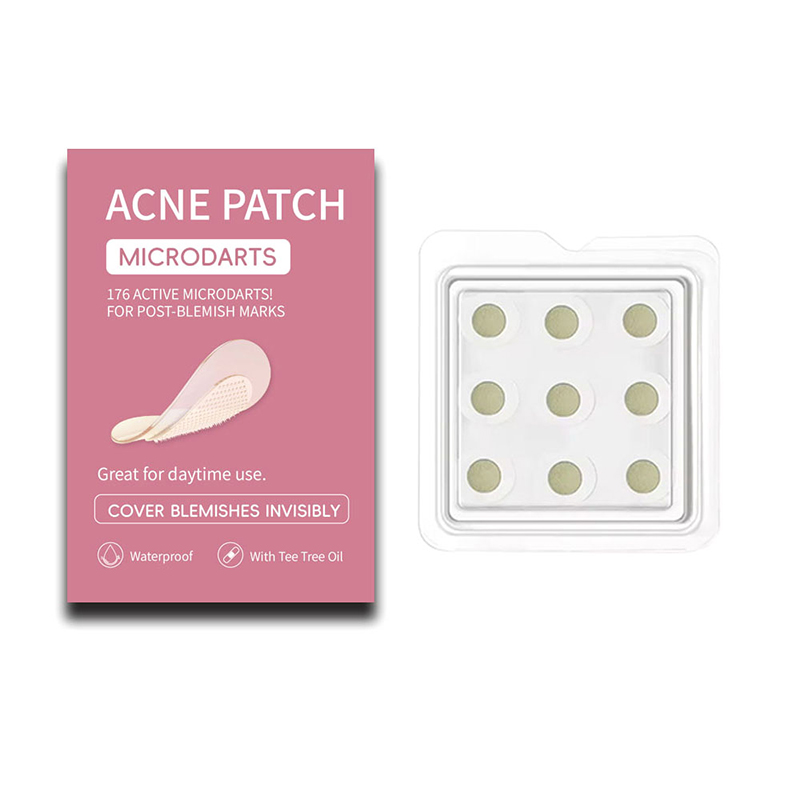 Collagen Eye Patch - 9 stks/doos Acne Microneedle Oogpatch Voor