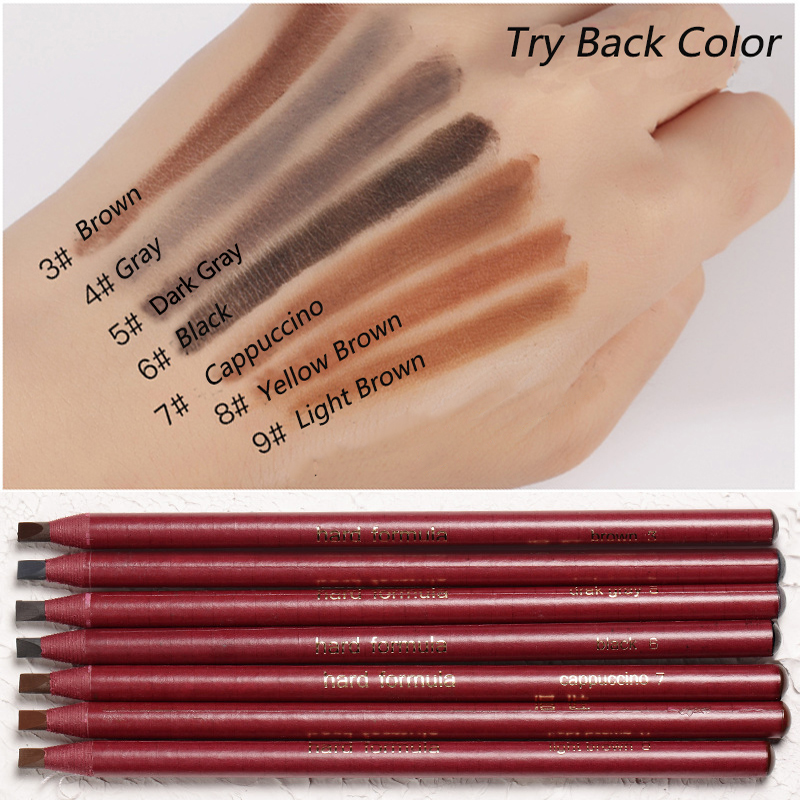 Eyebrow Pomade Pencil - 5 stuks wenkbrauwpotlood professionele Chinese originele