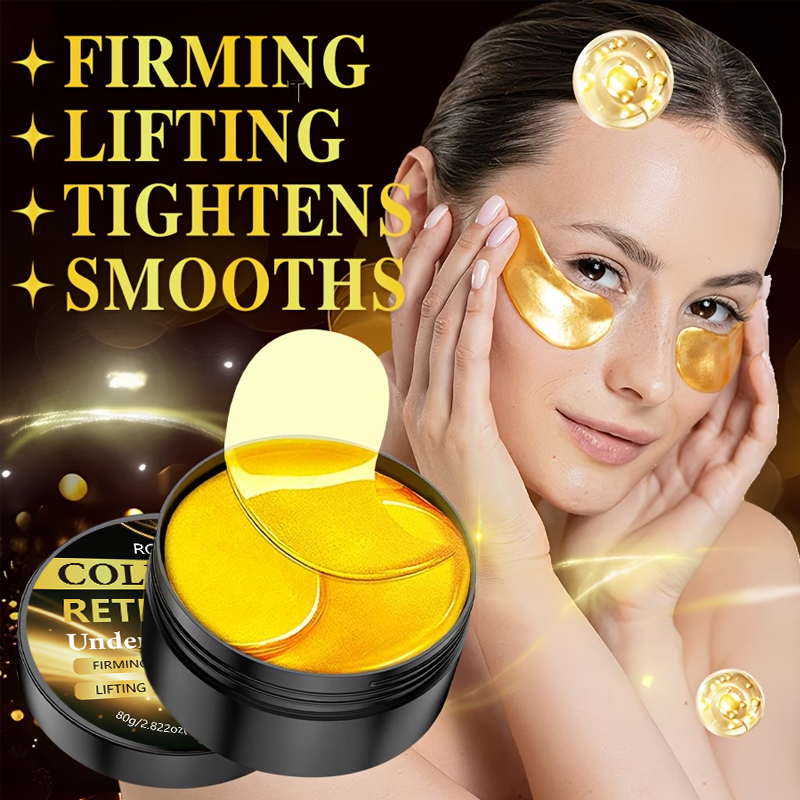 Collagen Eye Patch - Collageen en Retinol Oogmasker, Intensief Hydraterend,