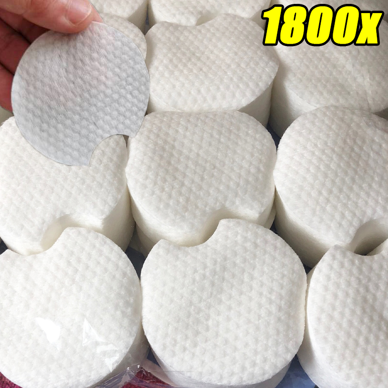 Kiss Beauty Makeup Remover - 300/1800 stuks Ontbrekende Hoek Parelpatroon Make-up