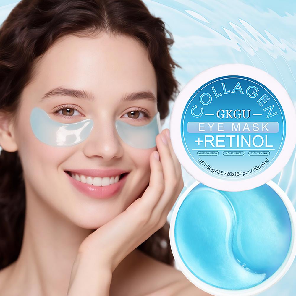 Collagen Eye Patch - Collageen Onderoogpatches Retinol, Avocado-extract, Hyaluronzuur Oogmasker