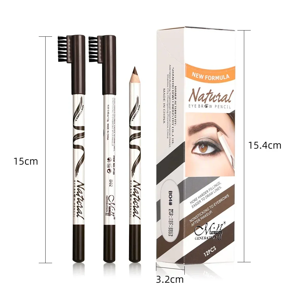 Eyebrow Pomade Pencil - Koreaanse Make-Up Menow Wenkbrauwpotlood Wenkbrauw Marker
