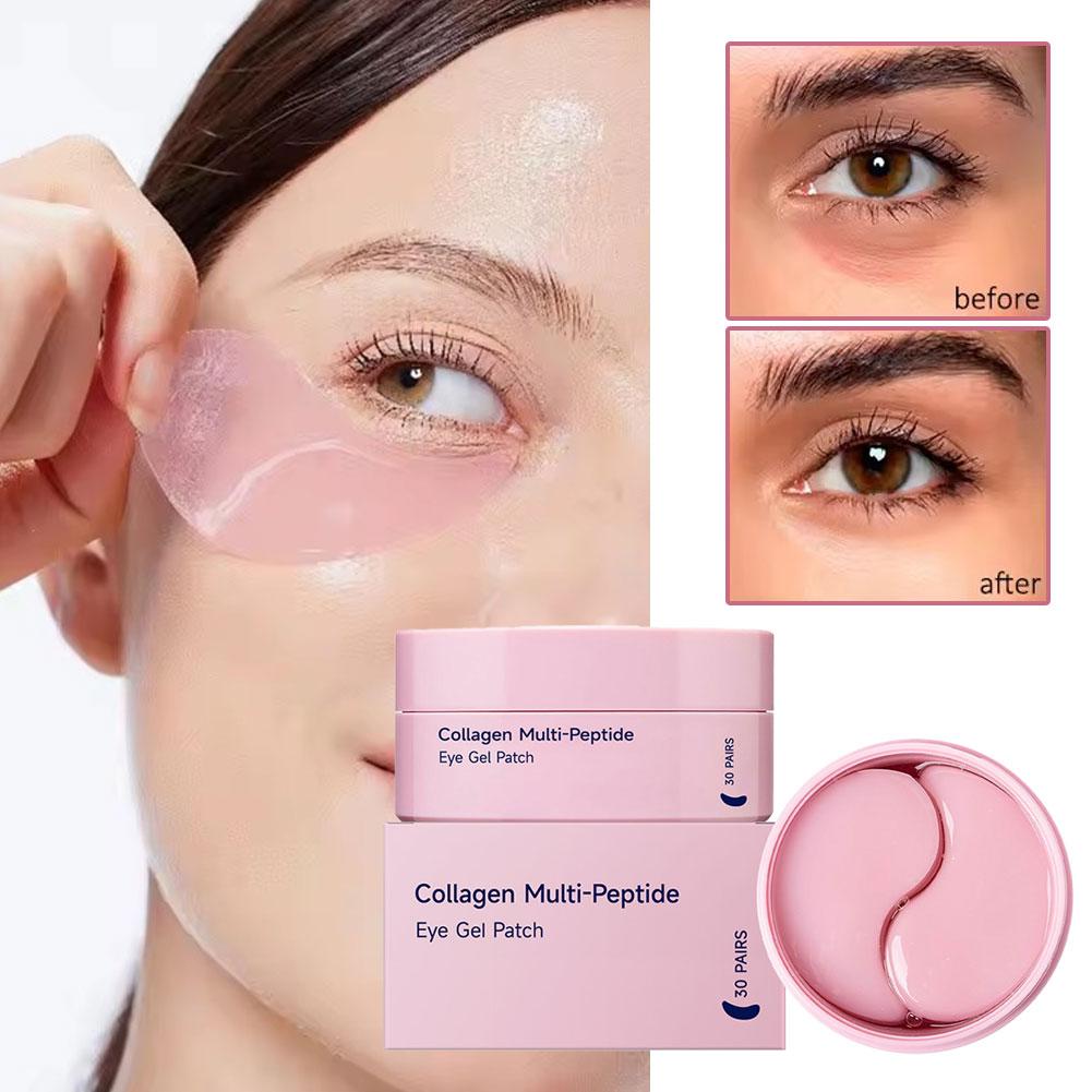 Collagen Eye Patch - Collageen Multi-Peptide Oogpatches tegen wallen, donkere