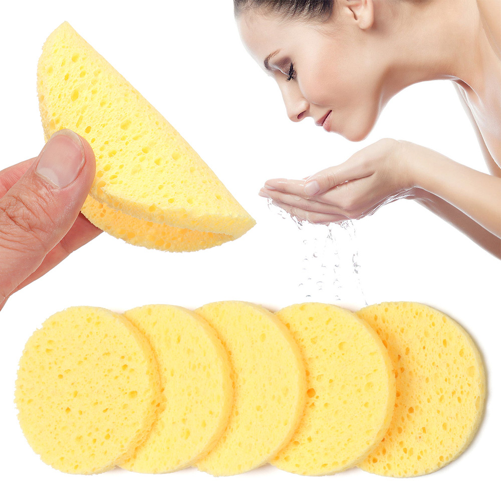 Kiss Beauty Makeup Remover - 10 Stuks 6-9 Cm Geel Gezicht