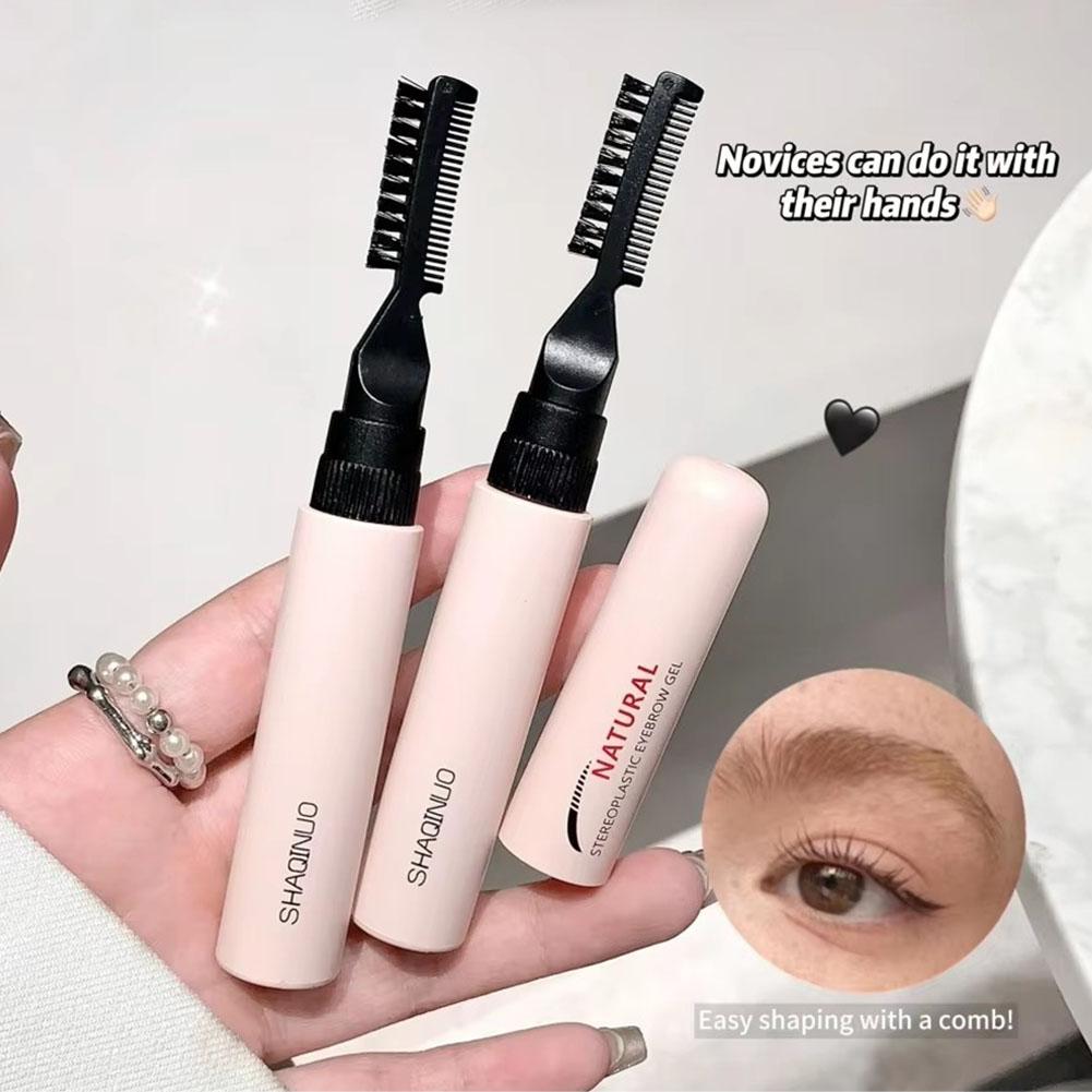 Woman Beauty Makeup - Dubbele kop wenkbrauwgel Styling Vloeibare vaste