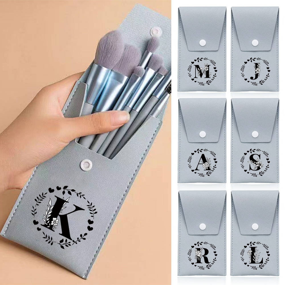 Beauty Makeup Names - 8-delige make-upborstelset met opbergtas Multifunctionele schoonheidshulpmiddelen