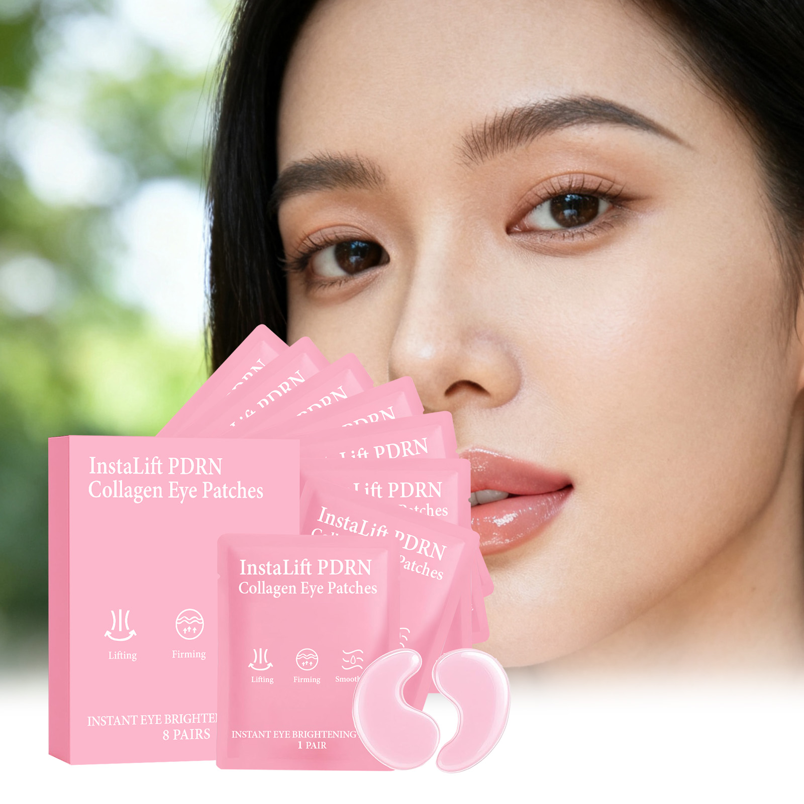 Collagen Eye Patch - Instalift PDRN Collageen Ooglapjes Anti Donkere