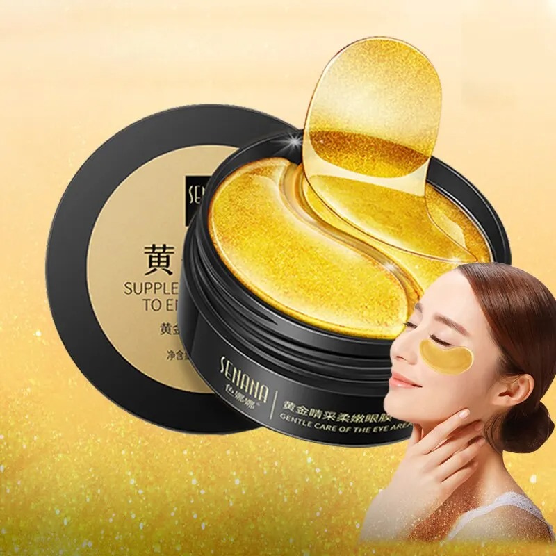 Collagen Eye Patch - 60 stks Gouden Hydraterende Oogmasker Verlichten