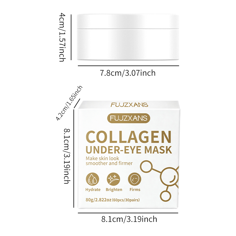 Bio-collageen oogmasker 60 pat - Collagen Eye Patch recensie en prijs