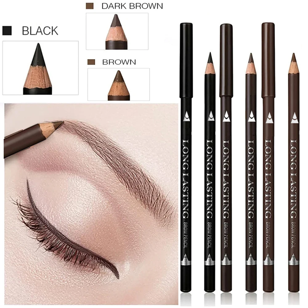 6/12 stuks wenkbrauwpotlood wa - Eyebrow Pomade Pencil recensie en prijs