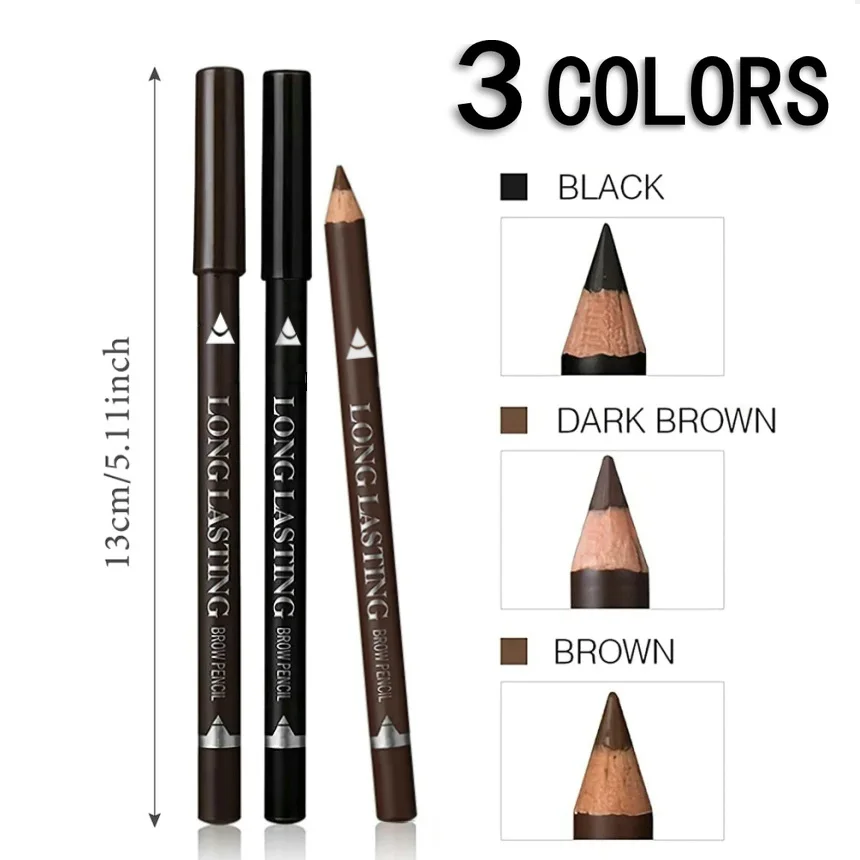 6/12 stuks wenkbrauwpotlood wa - Eyebrow Pomade Pencil recensie en prijs