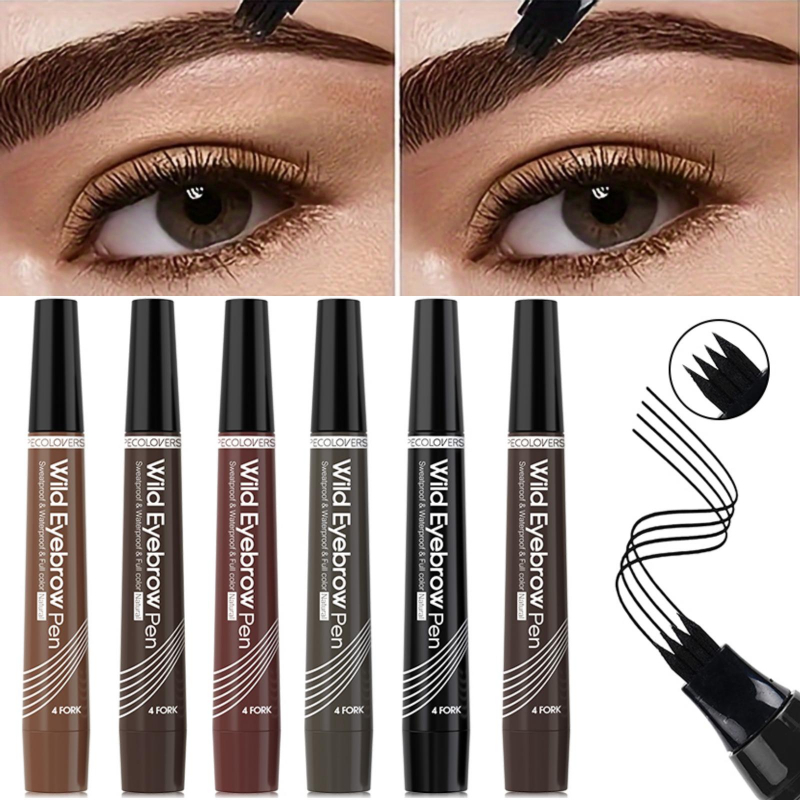 4 Vork Waterdichte Wenkbrauw P - Eyebrow Pomade Pencil recensie en prijs
