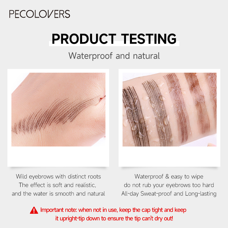 4 Vork Waterdichte Wenkbrauw P - Eyebrow Pomade Pencil recensie en prijs