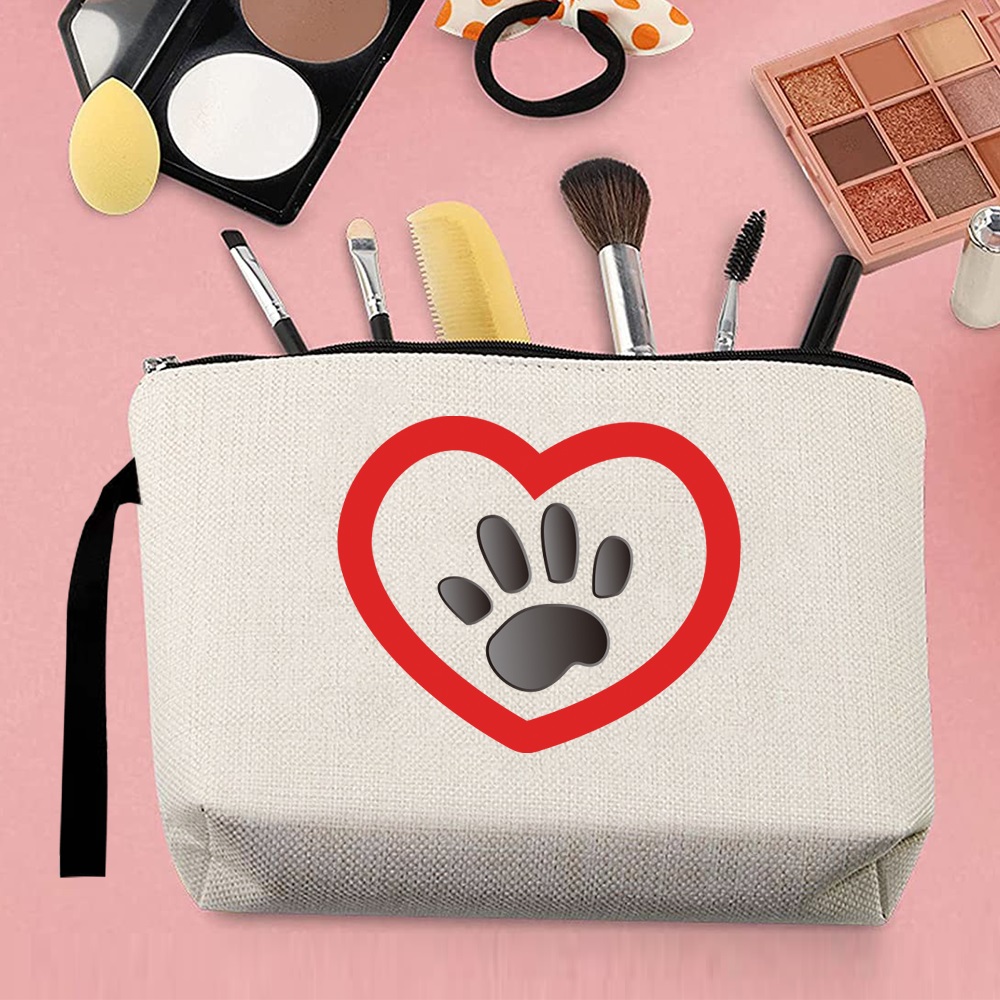 Canvas make-up tas op maat gem - Beauty Makeup Names recensie en prijs