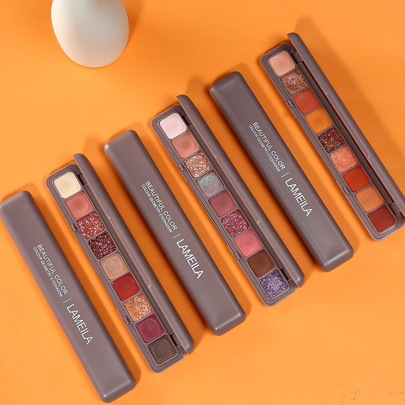 9-kleuren oogschaduwpalet neut - Beauty Book Makeup Kit recensie en prijs