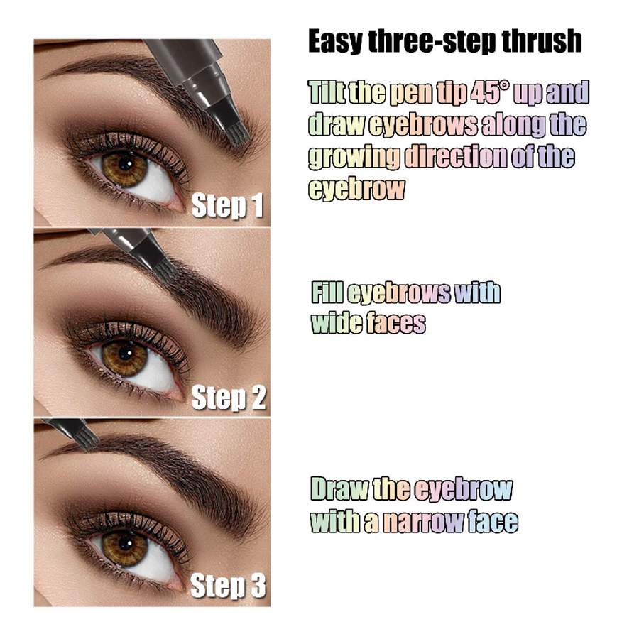 Waterdichte Wenkbrauwpen, Micr - Eyebrow Pomade Pencil recensie en prijs