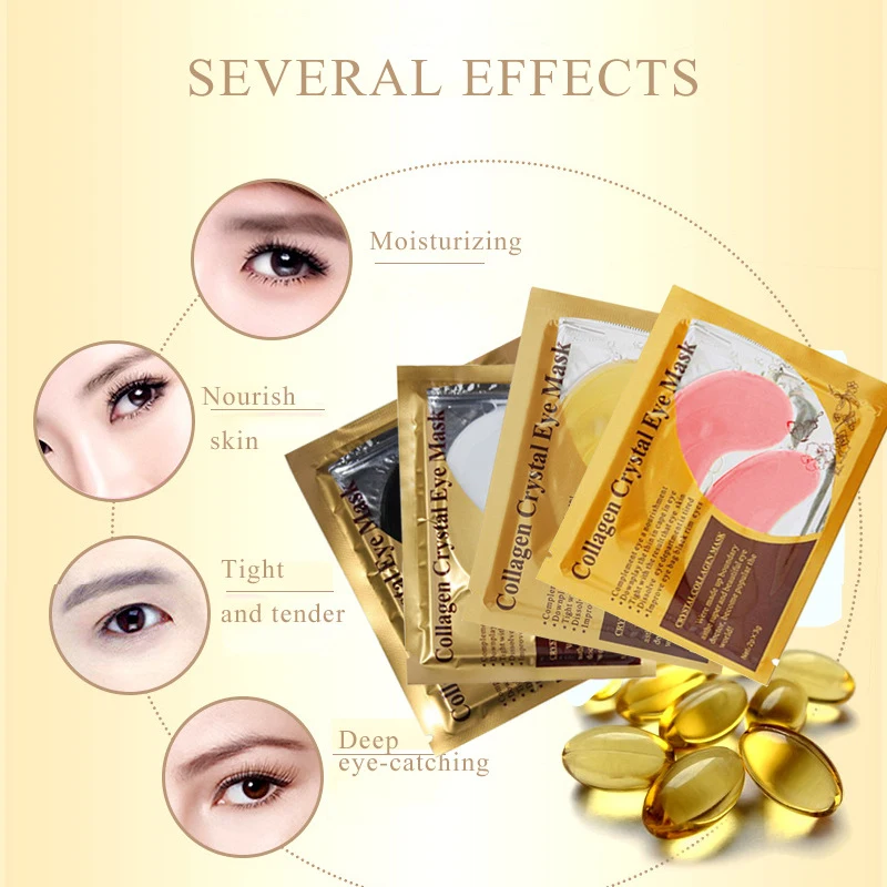 20 Stuks = 10Pairs Gold Collag - Collagen Eye Patch recensie en prijs