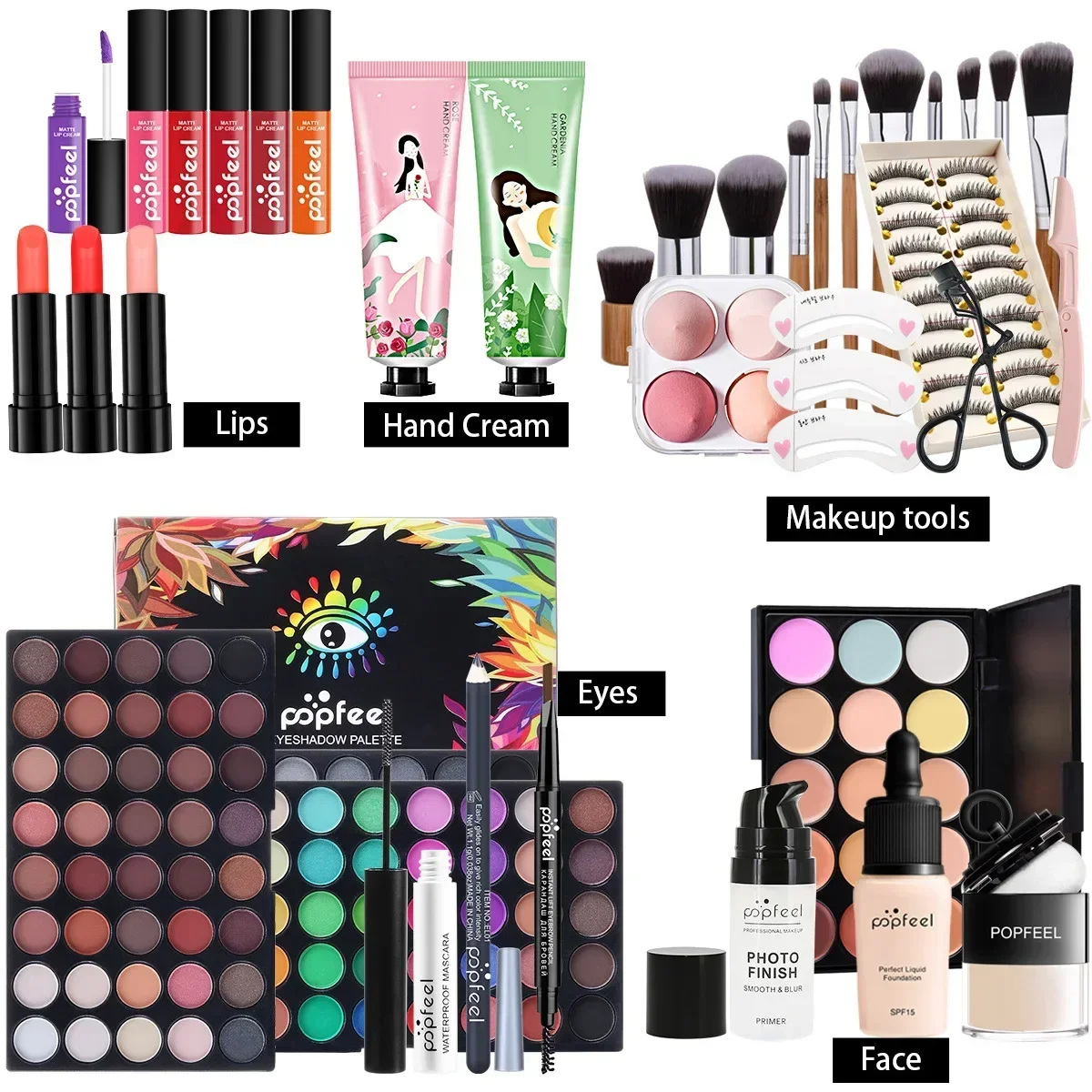 POPFEEL Alles-in-één make-upki - Beauty Book Makeup Kit recensie en prijs