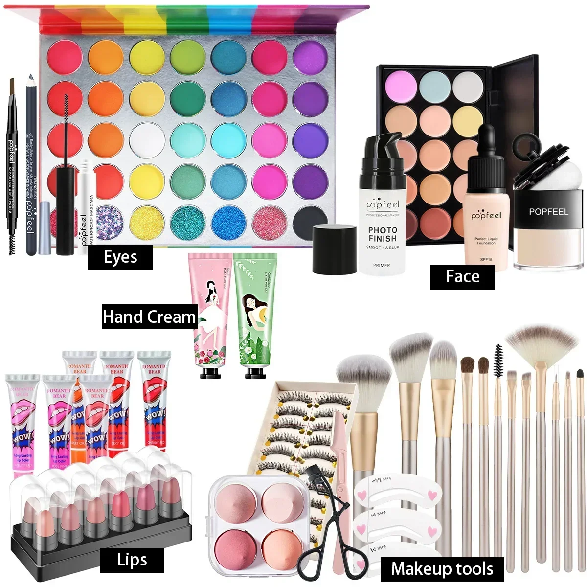 POPFEEL Alles-in-één make-upki - Beauty Book Makeup Kit recensie en prijs