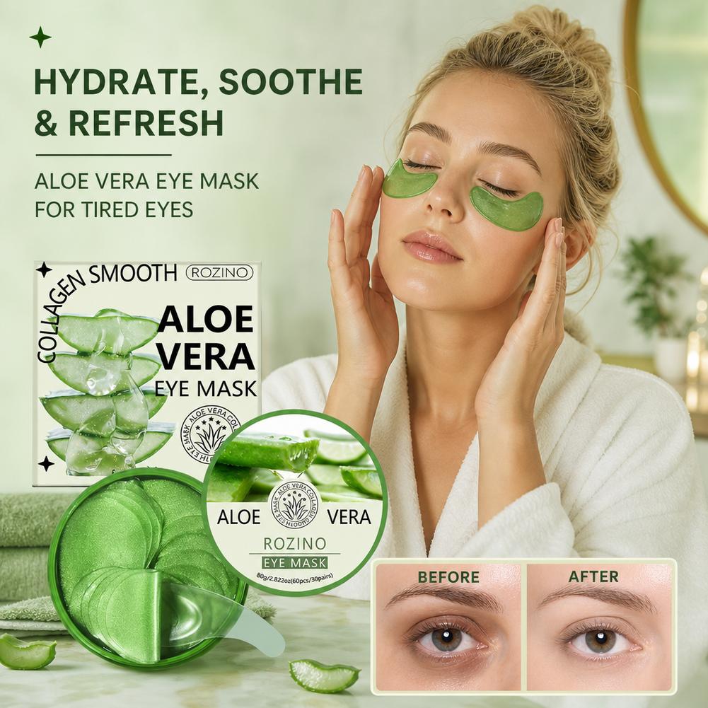 60 stuks Aloë Vera Collageen O - Collagen Eye Patch recensie en prijs