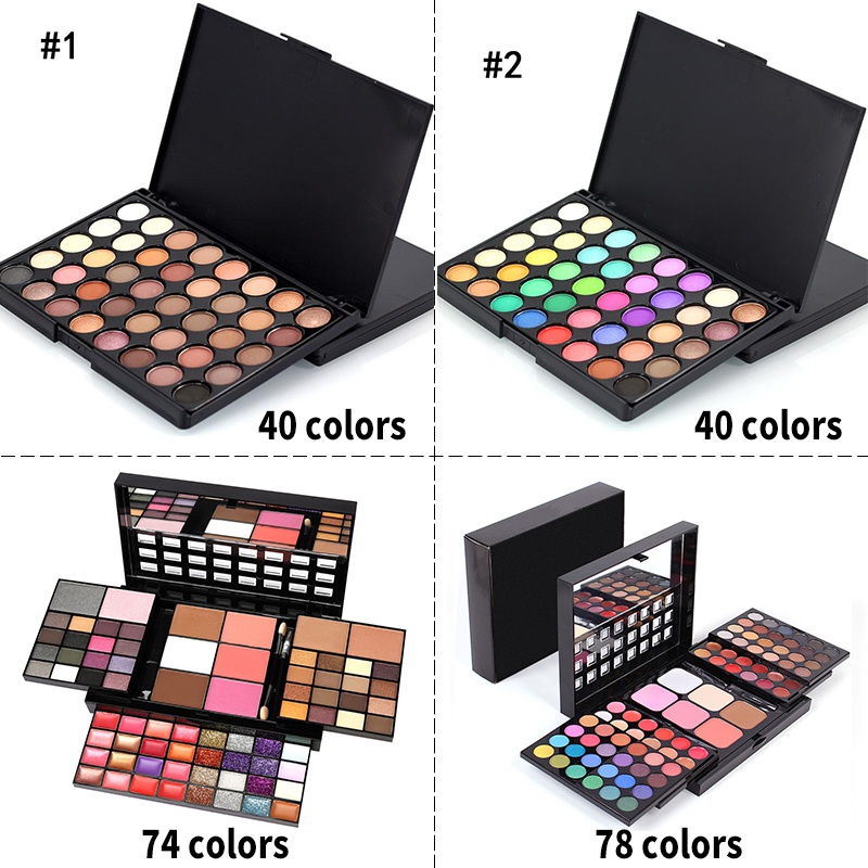 40/74/78 Kleuren Glitter Oogsc - Beauty Book Makeup Kit recensie en prijs