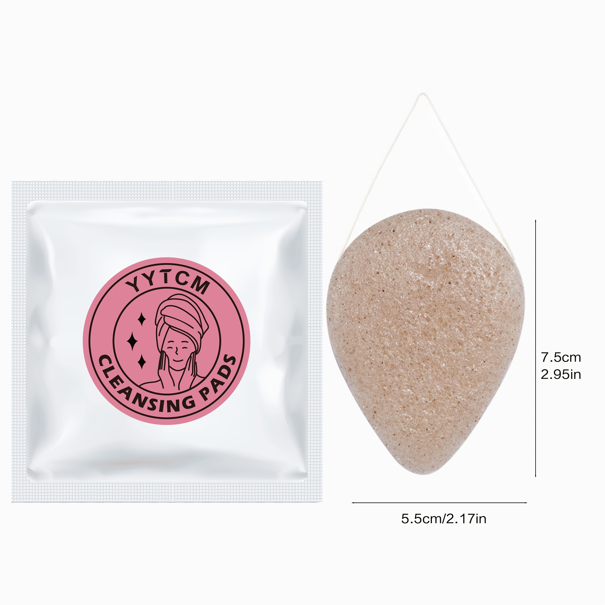 Walnootzaad Konjac gezichtsspo - Kiss Beauty Makeup Remover recensie en prijs