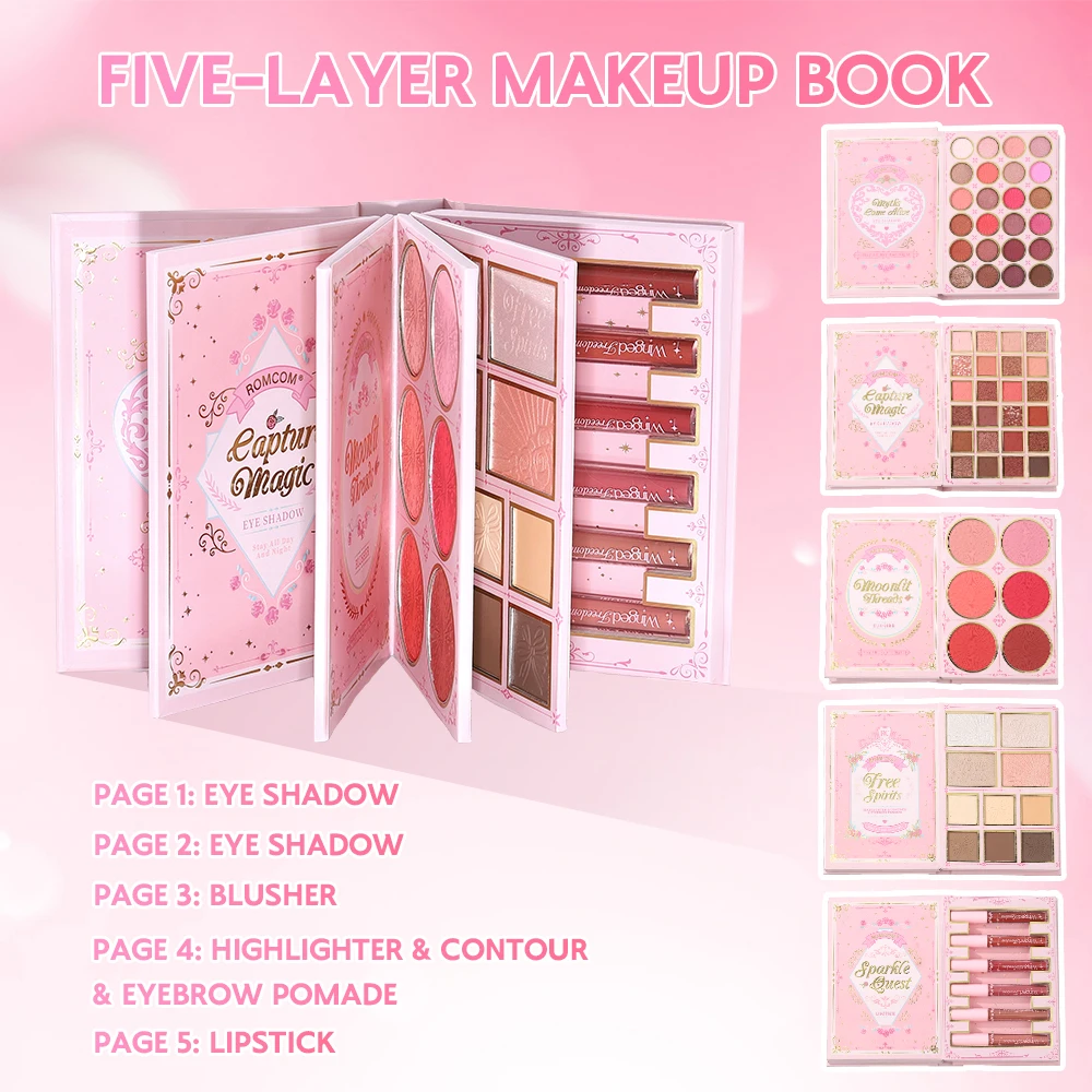 5-laags All-in-One Make-up Boo - Beauty Book Makeup Kit recensie en prijs