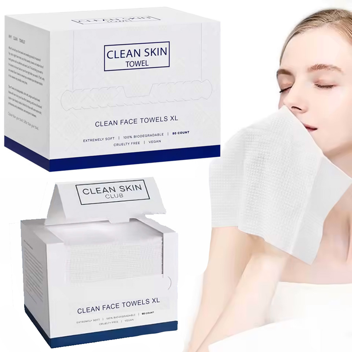 50 stuks/doos Wegwerp gezichts - Kiss Beauty Makeup Remover recensie en prijs