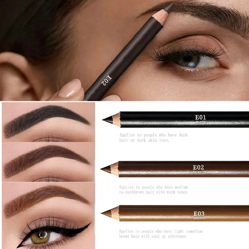 3 Kleuren Houten Wenkbrauw Eye - Eyebrow Pomade Pencil recensie en prijs