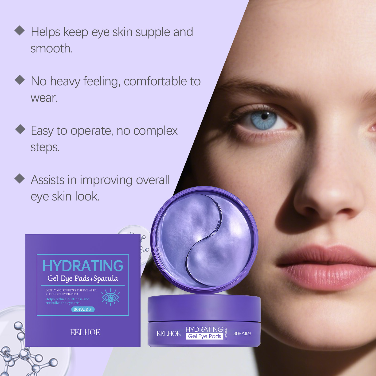 Lavendel Extract Hydrogel Oogp - Collagen Eye Patch recensie en prijs