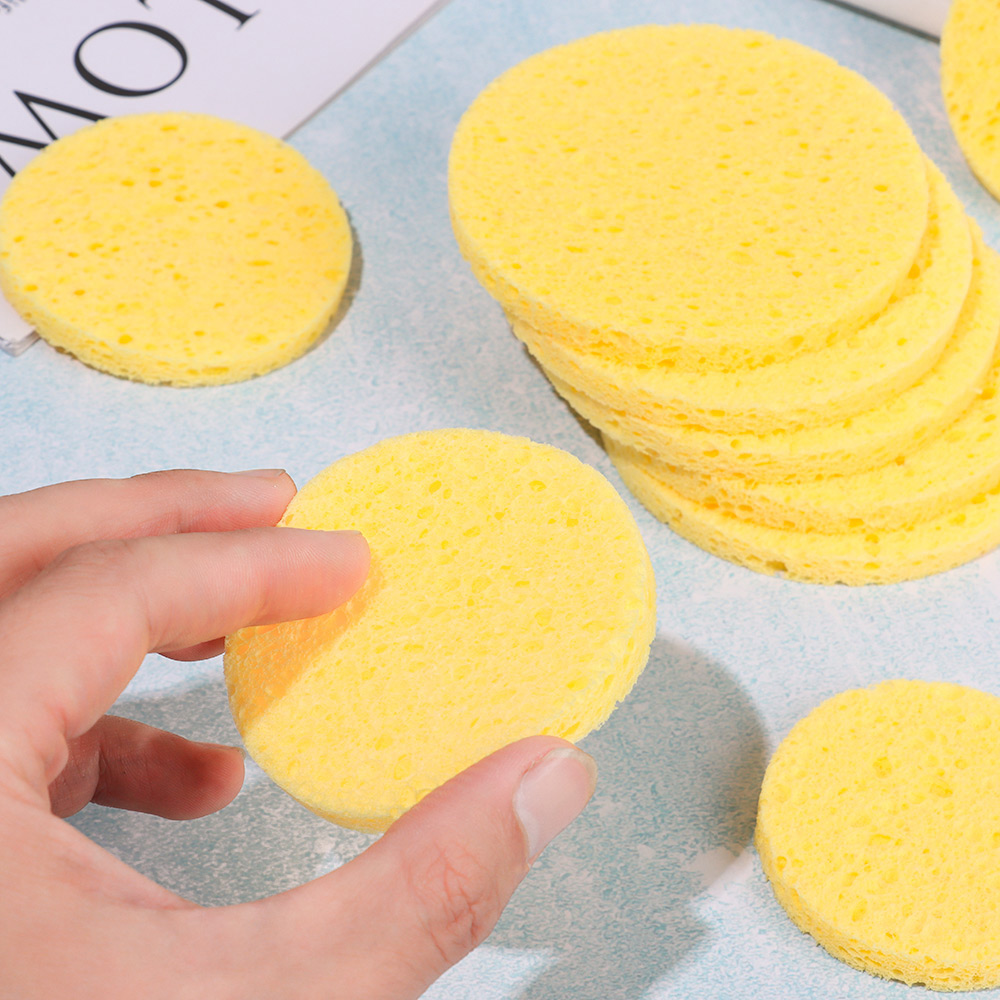 10 Stuks 6-9 Cm Geel Gezicht R - Kiss Beauty Makeup Remover recensie en prijs