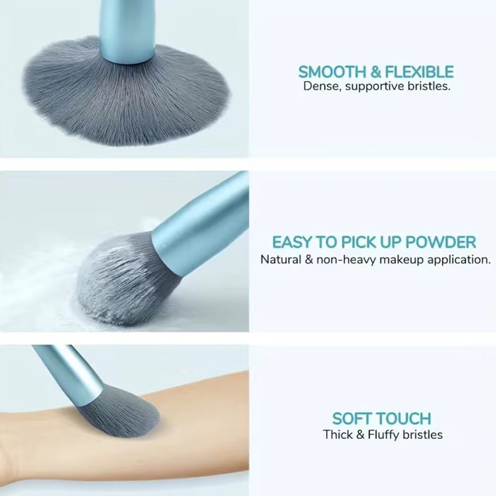 8-delige make-upborstelset met - Beauty Makeup Names recensie en prijs